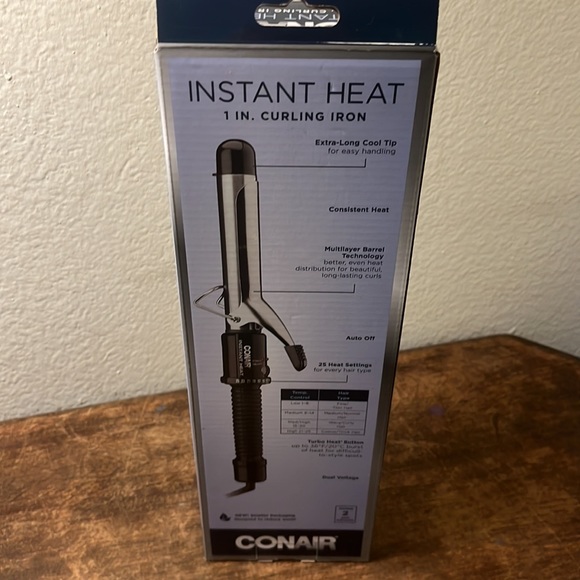 Conair Instant Heat 1 In. Curling Iron - Picture 2 of 2